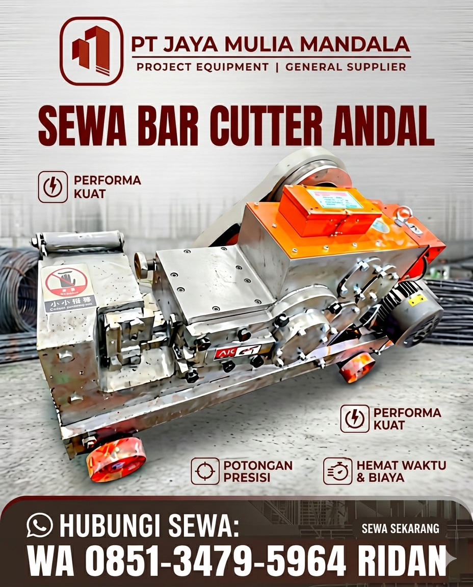 sewa bar cutter bima