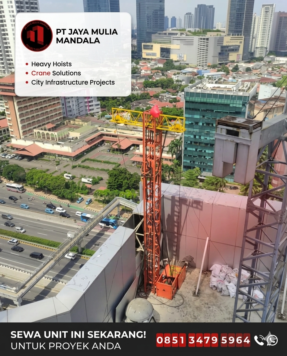 sewa hoist crane sintang