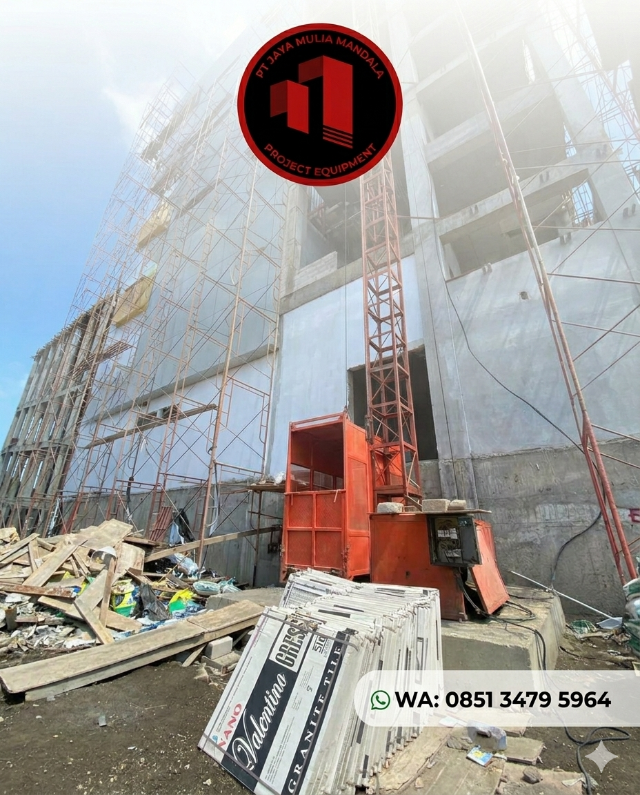 sewa lift barang palembang