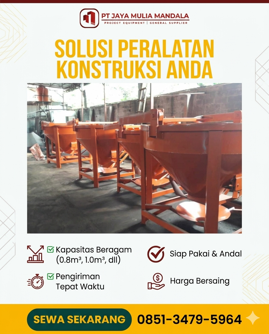 sewa bucket cor salatiga