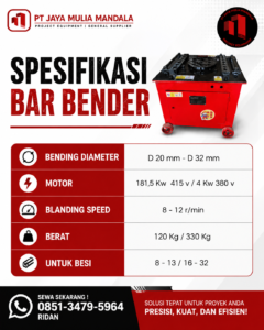 spesifikasi bar bender