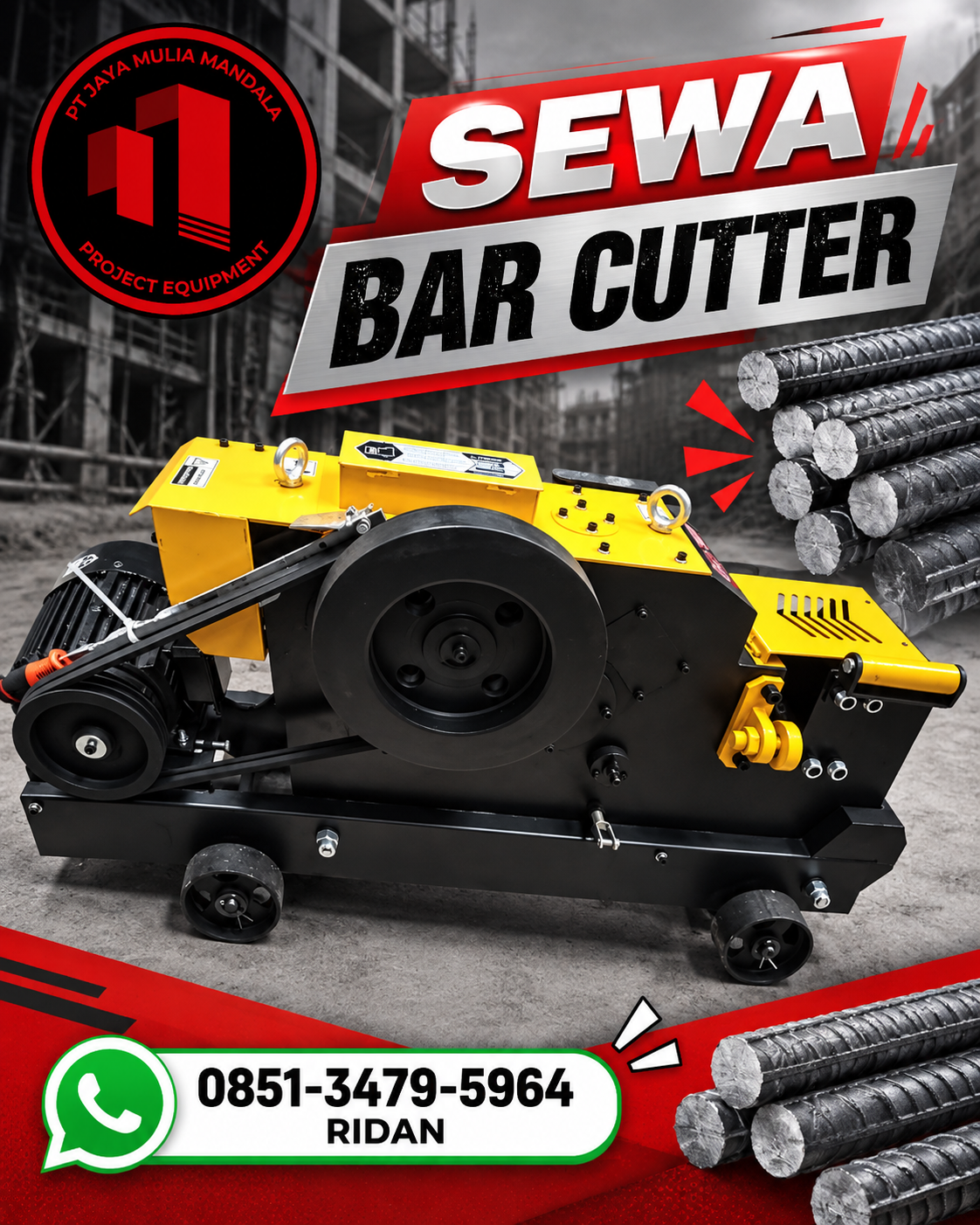 sewa bar cutter sijunjung