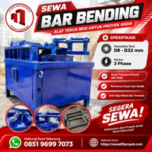 sewa bar bending jambi