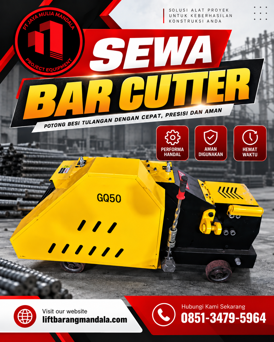sewa bar cutter tuban