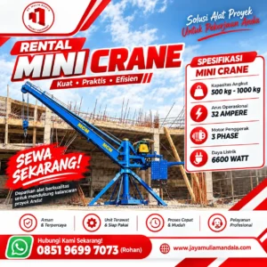 sewa mini crane surabaya