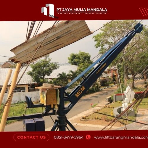 Sewa Mini Crane Banyumas – Sewa Mudah, Kerja Lebih Cepat!