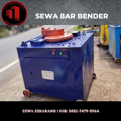 Sewa Bar Bender Pontianak – Mesin Pelengkung Besi – 0851 3479 5964