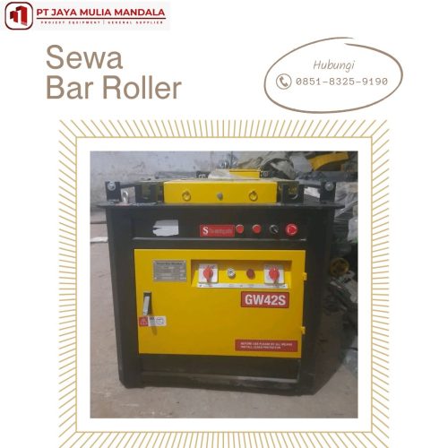 Sewa Bar Roller Jakarta untuk Proyek Lebih Efektif