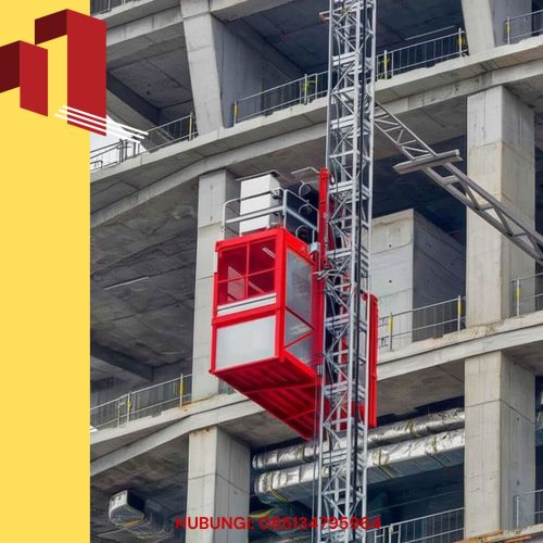 sewa passenger hoist lebak