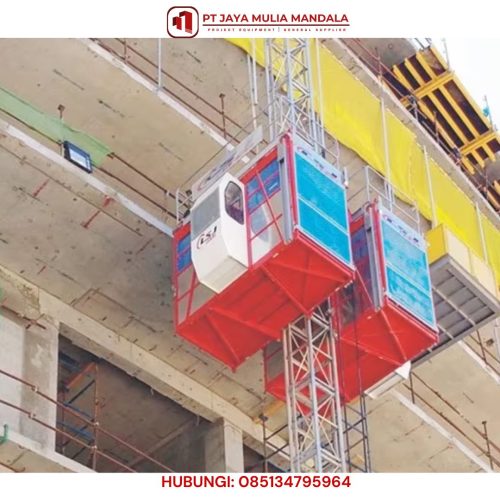 Sewa Passenger Hoist Malang – Lift Proyek – 0851 3479 5964