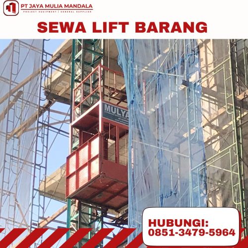 sewa lift barang jember