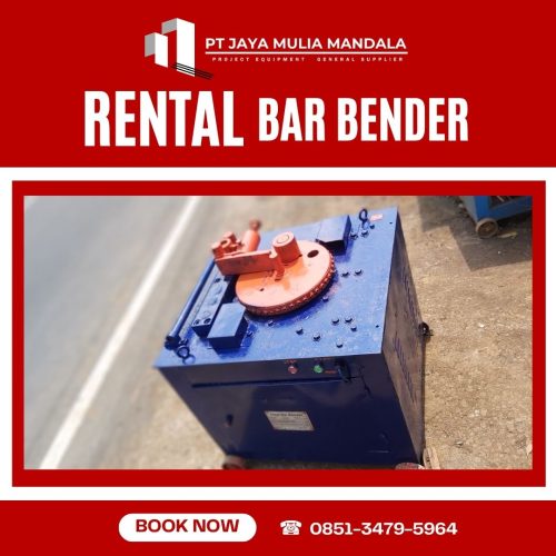Sewa Bar Bender Bukittinggi | Besi 8-32mm | Alat Profesional