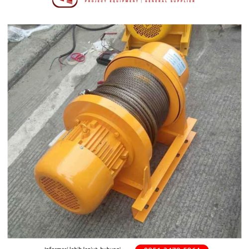 Sewa Winch Elektrik Bekasi | 1 – 2 Ton | Proyek Besar Banten