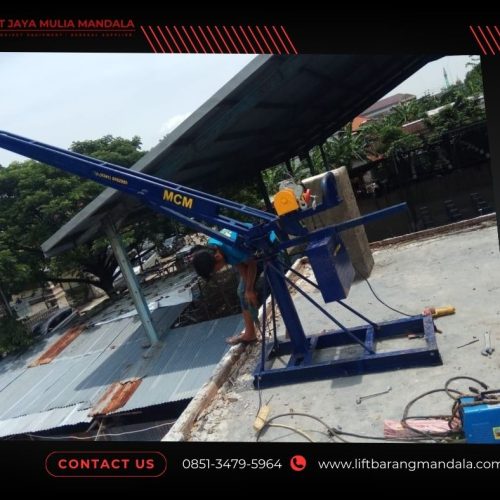 Sewa Mini Crane Depok – 1-2 Ton – PT Jaya Mulia Mandala
