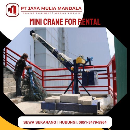 sewa mini crane cirebon