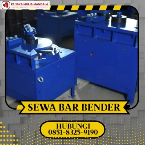 Sewa Bar Bender Jambi untuk Proyek Lebih Cepat & Efisien
