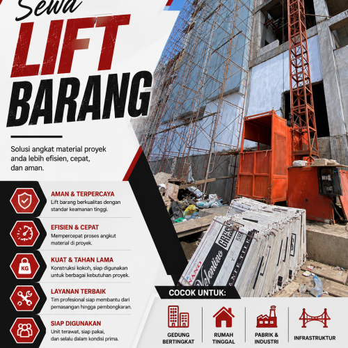 sewa lift barang bantul