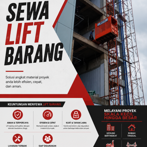 sewa lift barang sleman