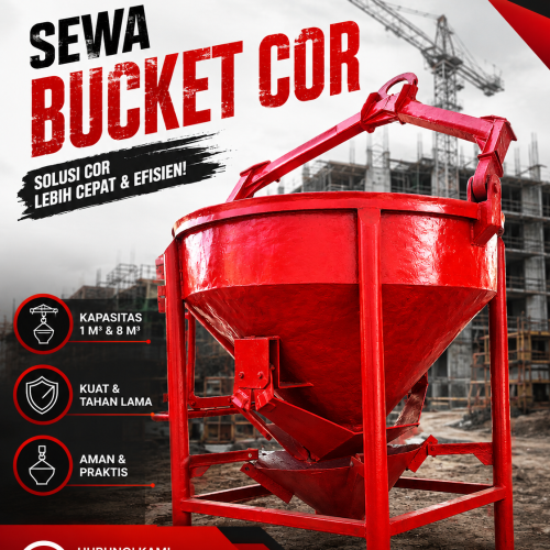 sewa bucket cor pandeglang