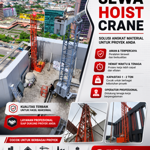 sewa hoist crane purwakarta
