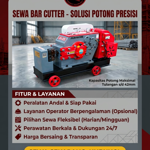 sewa bar cutter kupang