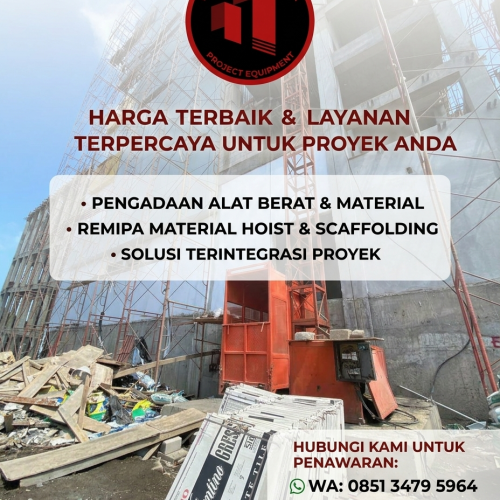 sewa lift barang pati