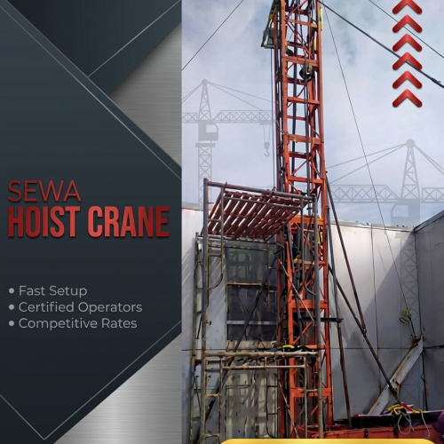 sewa hoist crane kebumen