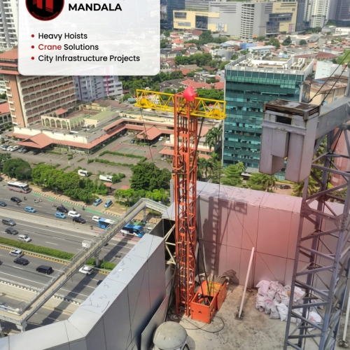 sewa hoist crane sintang