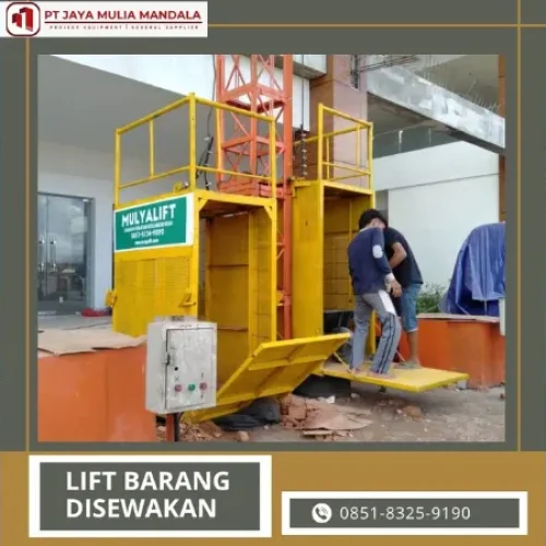 Sewa Lift Barang Bengkulu | Lift Proyek | 0851 – 8325 – 9190