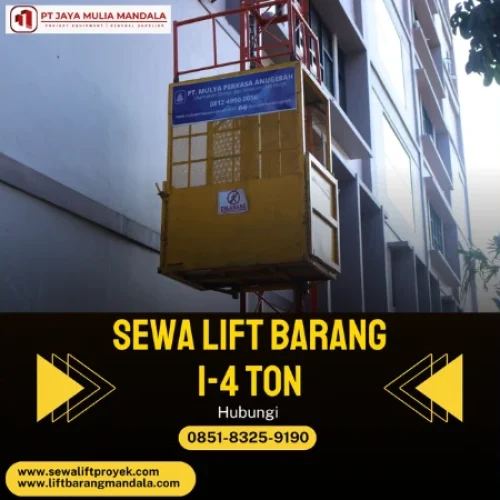Sewa Lift Barang Sukabumi | Cargo Lift | 0851 8325 9190