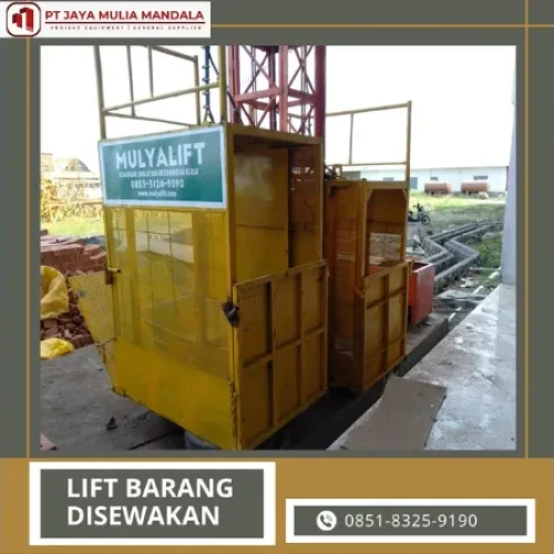 Rental Lift Barang Jakarta Utara | PROMO 15% | Cargo Lift
