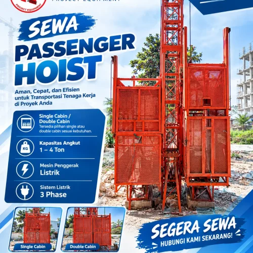 Sewa Passenger Hoist Bandung