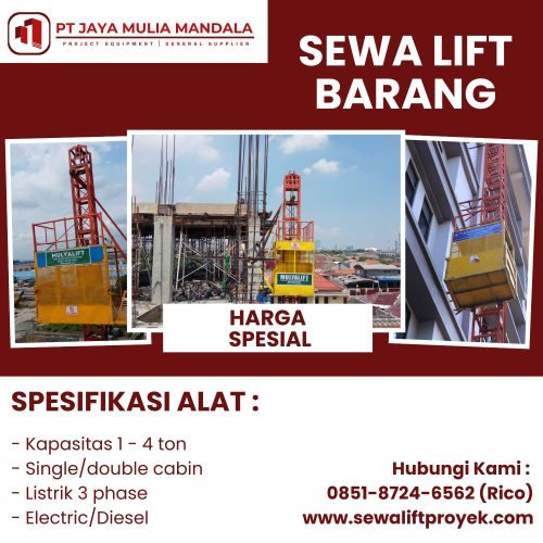 Sewa Lift Barang Surakarta | Single/Double Cabin | Promo 15%